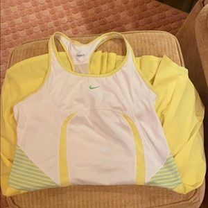 Yellow Nike tennis dress